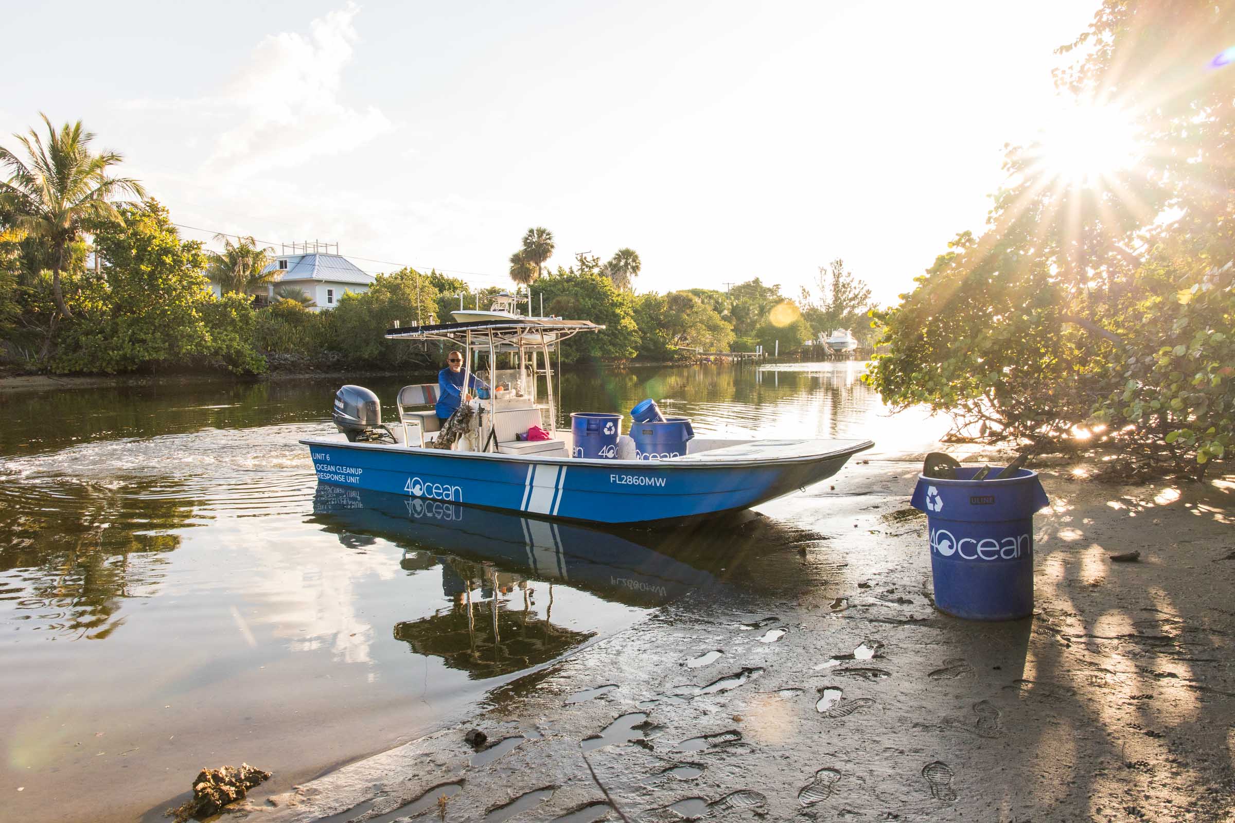 West Palm boat cleanup