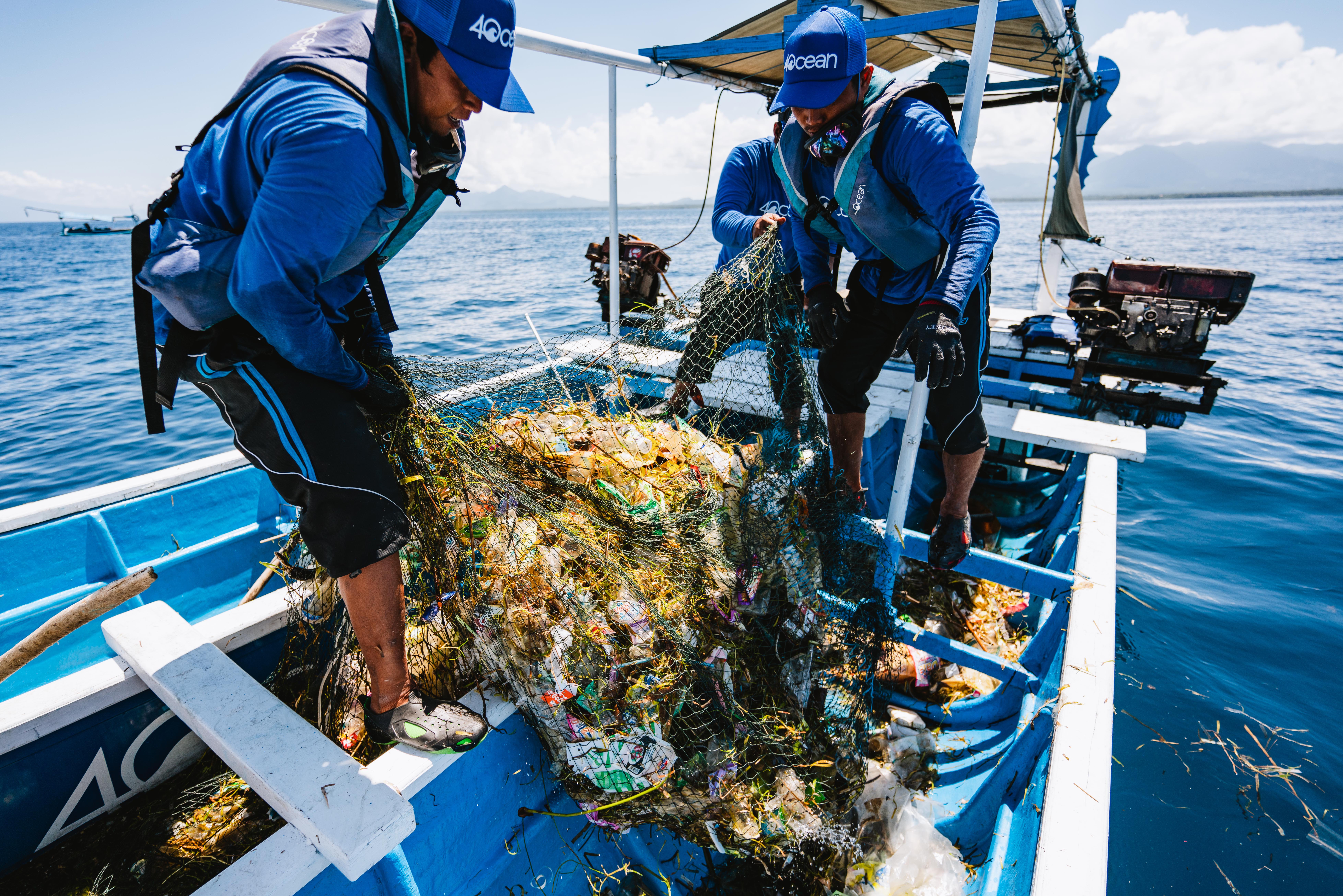 Ocean cleanup initiative